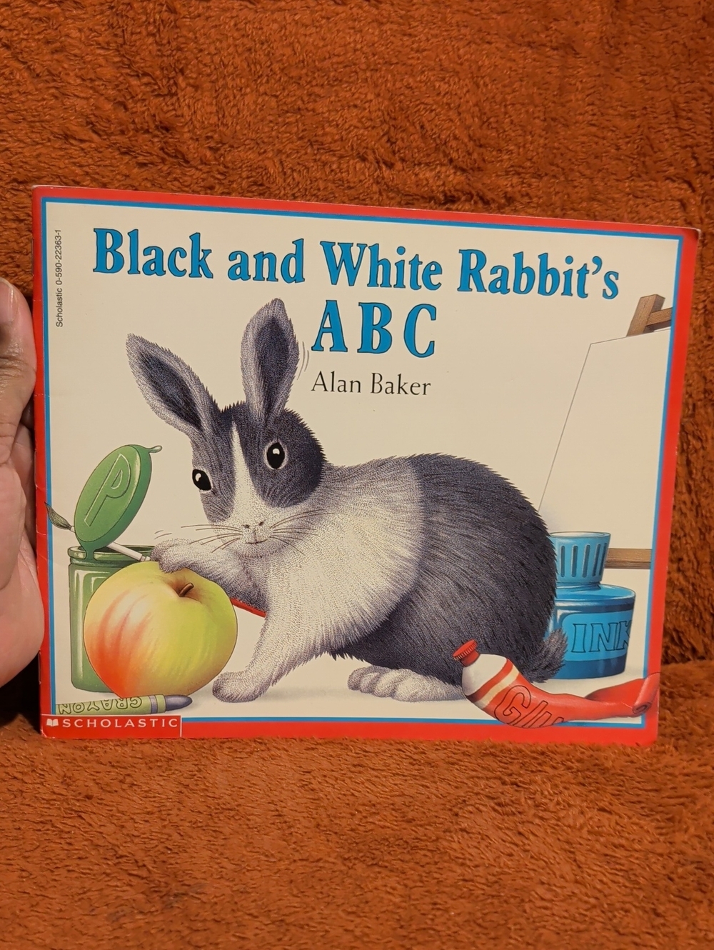 Black and white Rabbit’s ABC ( by Alan Baker)
